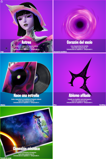 club fortnite septiembre 2023 nueva skin astrea