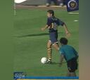 A 25 años del debut de Riquelme con Boca: disfruten...