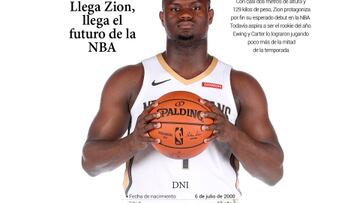 Llega 'La bestia': el gráfico que explica el impacto de Zion