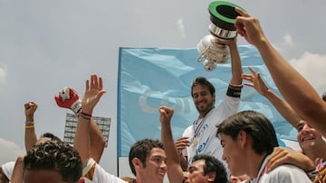 during the game Pumas UNAM vs Pachuca, corresponding to the Grand Final second leg match of the champion of champions 2003-2004, at Estadio Olimpico Universitario, el. August 8, 2004.
<br><br>
durante el partido Pumas UNAM vs Pachuca, correspondiente a la Gran Final partido de vuelta del campeon de campeones 2003-2004, en el Estadio Olimpico Universitario, el. 08 de Agosto de 2004.