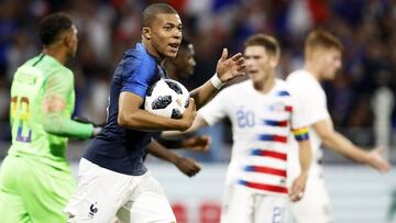 Francia - USA (1-1): Resumen y goles del partido