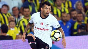 Gary Medel consiguió agónico empate con Besiktas en Turquía
