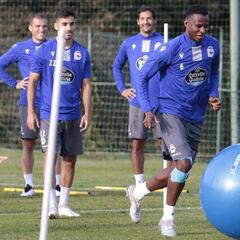 Uche, Rolan y Borja Galán, los tres inéditos de la pretemporada