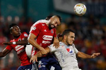 Con doblete de Cambindo, DIM se impuso ante América en el Atanasio Girardot y cortó una racha del equipo Escarlata