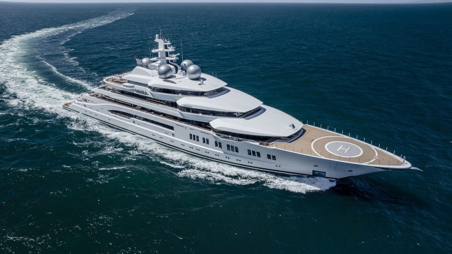 Russian oligarch’s superyacht sold after legal battle