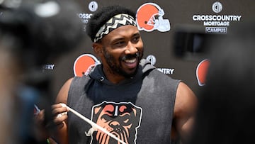 What did Myles Garrett say about Aaron Rodgers?