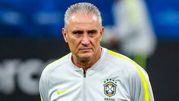 Tite, t&eacute;cnico de Brasil