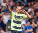 Haaland ha participado en 60 goles con Manchester City en esta temporada