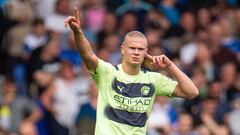 Haaland ha participado en 60 goles con Manchester City en esta temporada