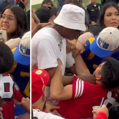 Violent brawl erupts among fans in the stands during Rams vs. 49ers game