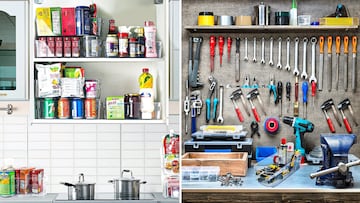 Guarda todo lo que se te ocurra en estos organizadores de cajones y armarios, aptos para la cocina, el baño o el garaje