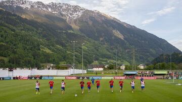 Última sesión en Schruns: sólo faltan los del Madrid y Atleti
