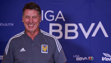 during the media day prior to the first leg of the Great Final of the Torneo Clausura 2023, Tigres UANL vs Guadalajara, of the Liga BBVA MX, at Camino Real Hotel, on May 24, 2023.
<br><br>
durante el dia de medios previo al partido de ida de la gran Final del Torneo Clausura 2023 Tigres UANL vs Guadalajara, de la Liga BBVA MX, en el Hotel Camino Real, el 24 de Mayo de 2023.