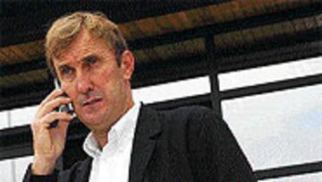 <B>SATISFECHO</B>. Maceda está contento con su trabajo en el Sporting.