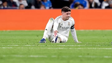 The Uruguayan will not be available for Álvaro Arbeloa for Real Madrid’s trip to Mallorca.