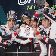 El Toyota 7 se lleva la batalla fratricida frente al 8 de Alonso