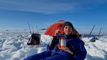 Camilla Hempleman-Adams de expedición