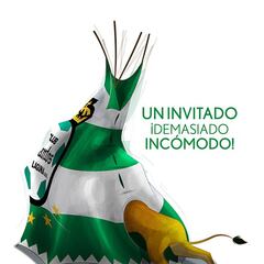 El cartel de Moskabrown: Un invitado ¡demasiado incómodo!