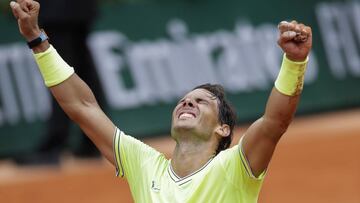 TENNIS - ROLAND GARROS 2019 - MEN'S - PART 2
Rafael NADAL (ESP) won against Dominic THIEM (AUT) during the Roland-Garros 2019, Grand Slam Tennis Tournament, men's final draw on June 9, 2019 at Roland-Garros stadium in Paris, France - Photo Stephane Allaman / DPPI
09/06/2019