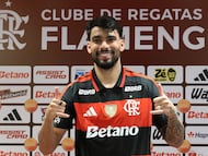 Paquetá, en su presentación con Flamengo.