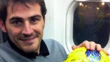 Casillas se llevó le balón del partido por sus paradas