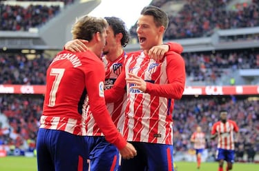 Slow starters Atlético step up a gear in the second half