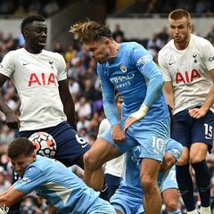 Davinson Sánchez, con calificación alta tras partidazo ante el City