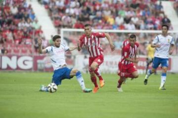 Girona-Zaragoza en imágenes