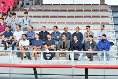 Despedida de Óscar de Marcos.