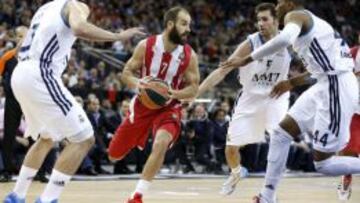 Olympiakos y Real Madrid disputaron la &uacute;ltima final de la Euroliga.