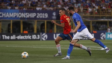 Ceballos, ante Italia.