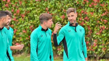 16/07/24 ATHLETIC DE BILBAO
PRETEMPORADA ENTRENAMIENTO
YERAY ALVAREZ Y MIKEL JAUREGIZAR