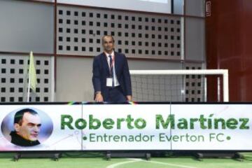 Roberto Martínez entrenador del Everton 