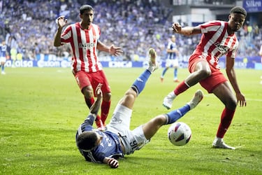El jugador sportinguista maneja el centro del campo del equipo con una facilidad que parece un veterano y no lleva ni un año a las órdenes de Ramírez.