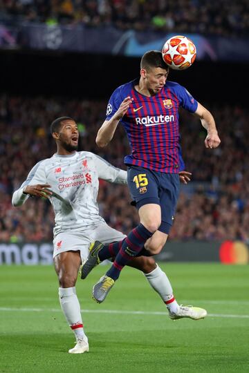 Georginio Wijnaldum y Clement Lenglet.