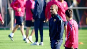 <strong>EL BARCELONA PREPARA LA COPA.</strong>