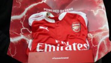 Esta camiseta del Arsenal puede ser tuya.
