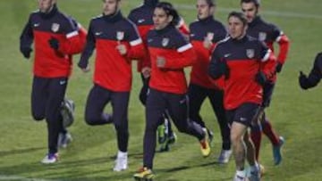 ENTRENAMIENTO ATLÉTICO DE MADRID