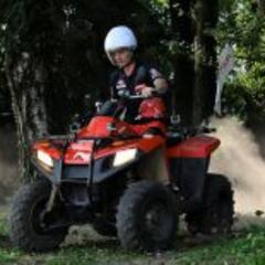 Carlos Sainz- Max Verstappen, duelos en quads y canoas