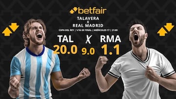 CF Talavera de la Reina vs. Real Madrid: horario, dónde ver, pronósticos y estadísticas