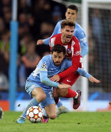 Bernardo Silva y Antoine Griezmann.