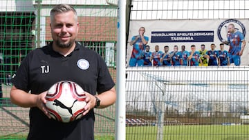 Tim Jauer, entrenador de Rüdiger de niño en el SV Tasmania.