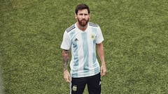 Argentina ya tiene camiseta para el Mundial de Rusia
