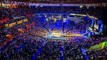 La Arena México durante una función.