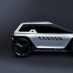 La marca de bicis Canyon crea un coche eléctrico a pedales