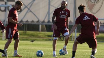 Con las bajas de Nacho Fern&aacute;ndez y Borr&eacute;, el Mu&ntilde;eco se inclinar&iacute;a por Sosa y Pratto como reemplazantes y no modificar&iacute;a el dibujo t&aacute;ctico.