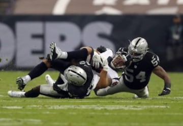 La crónica en imágenes del Texans-Raiders en el Azteca