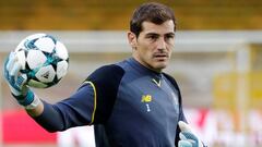 Casillas con el Oporto. 