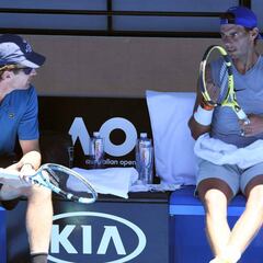 Rafa Nadal arranca sin dolor y motivado con su nuevo saque