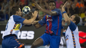 La defensa del Granollers tendrá trabajo con Jallouz en la final.